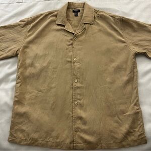 Forever 21 Beige Corduroy Shirt